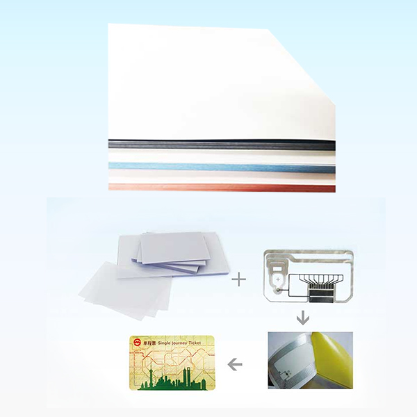 Coated white/color core