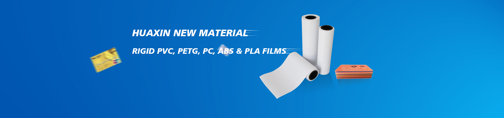Plastic card films